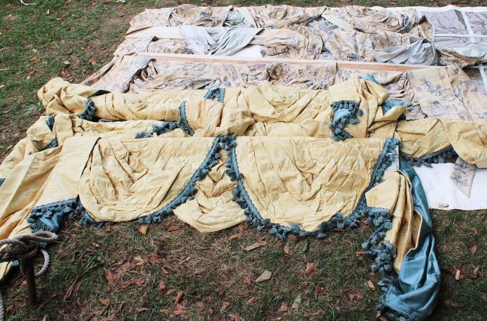 Group of (6) Valances: Group of (6) valances, widest 128".