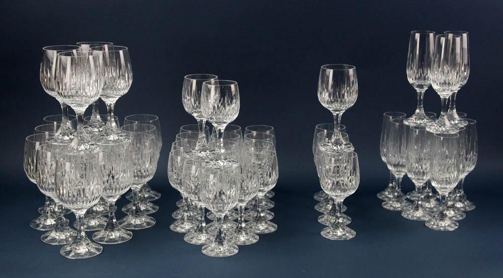 Set of Crystal Stemware (1 of 10)