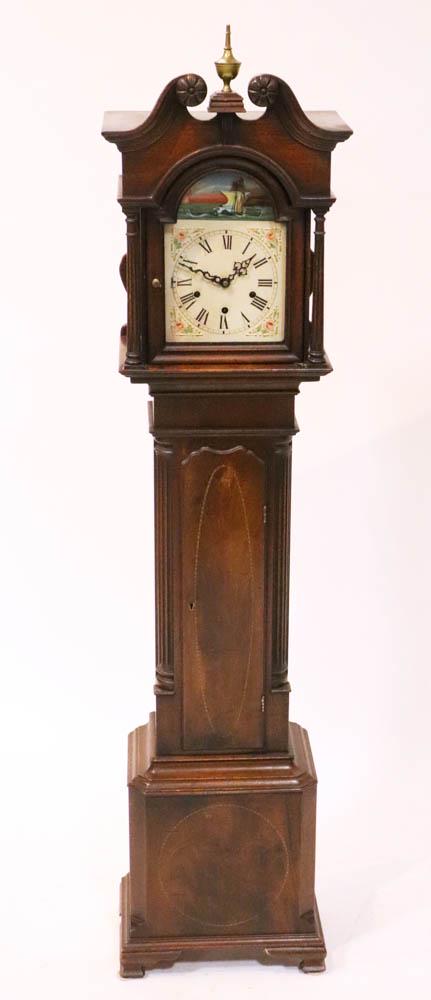 Mahogany Grandmother Clock (1 of 8)