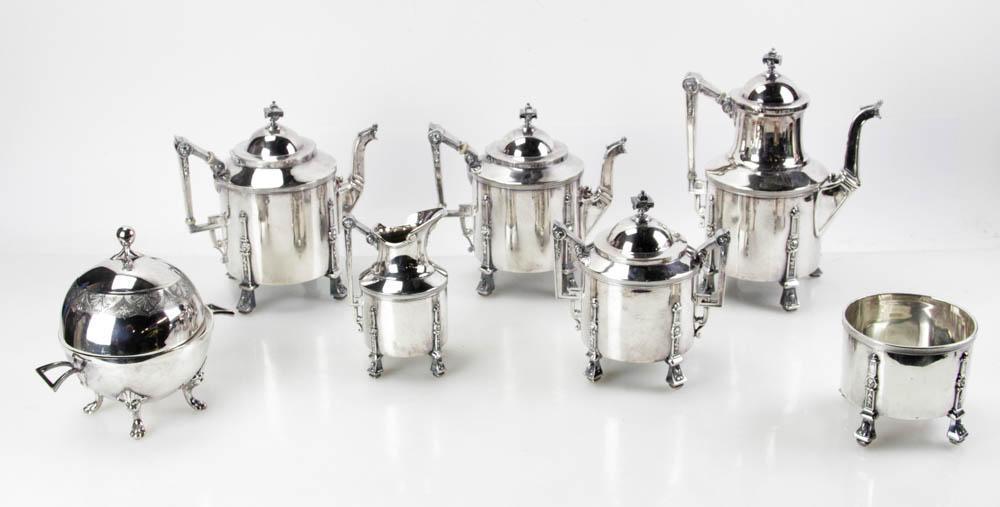 Reed & Barton Silverplate 7-pc Tea and Coffee Set (1 of 10)