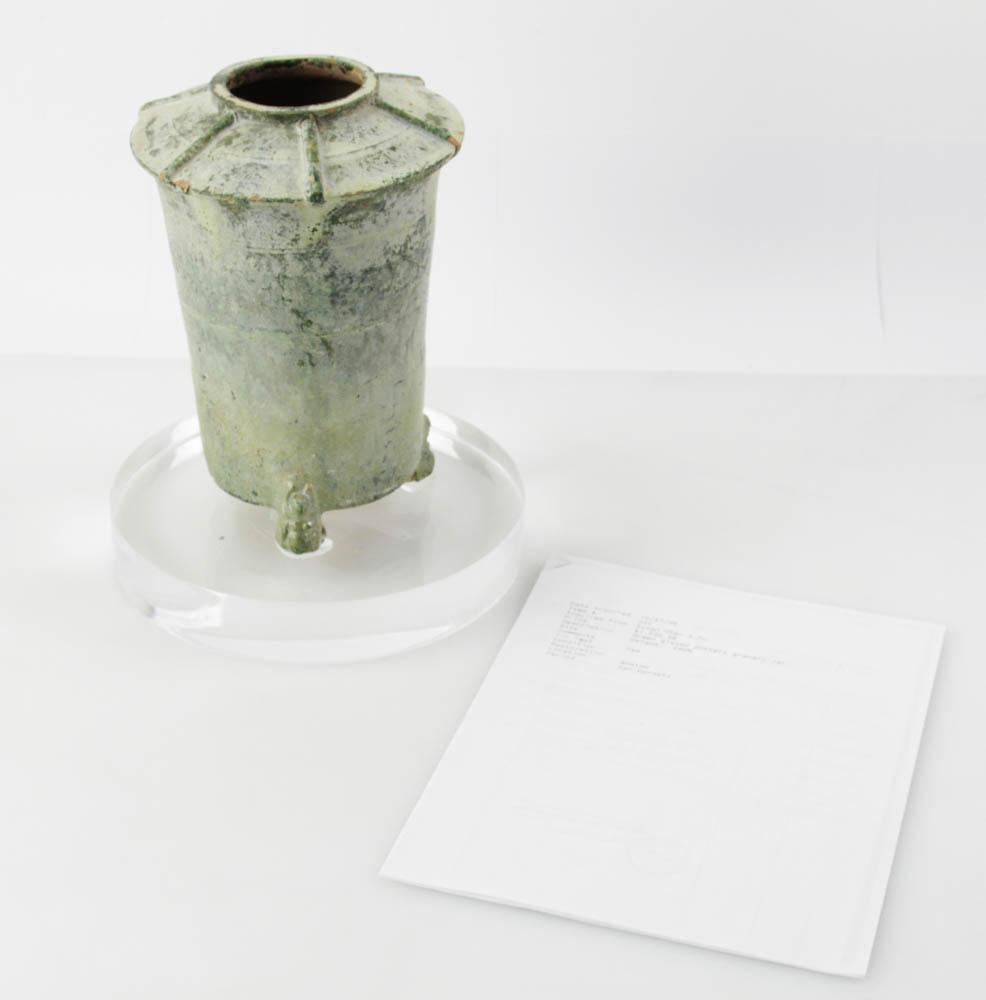 Chinese Green-Glazed Pottery Vessel (1 of 12)