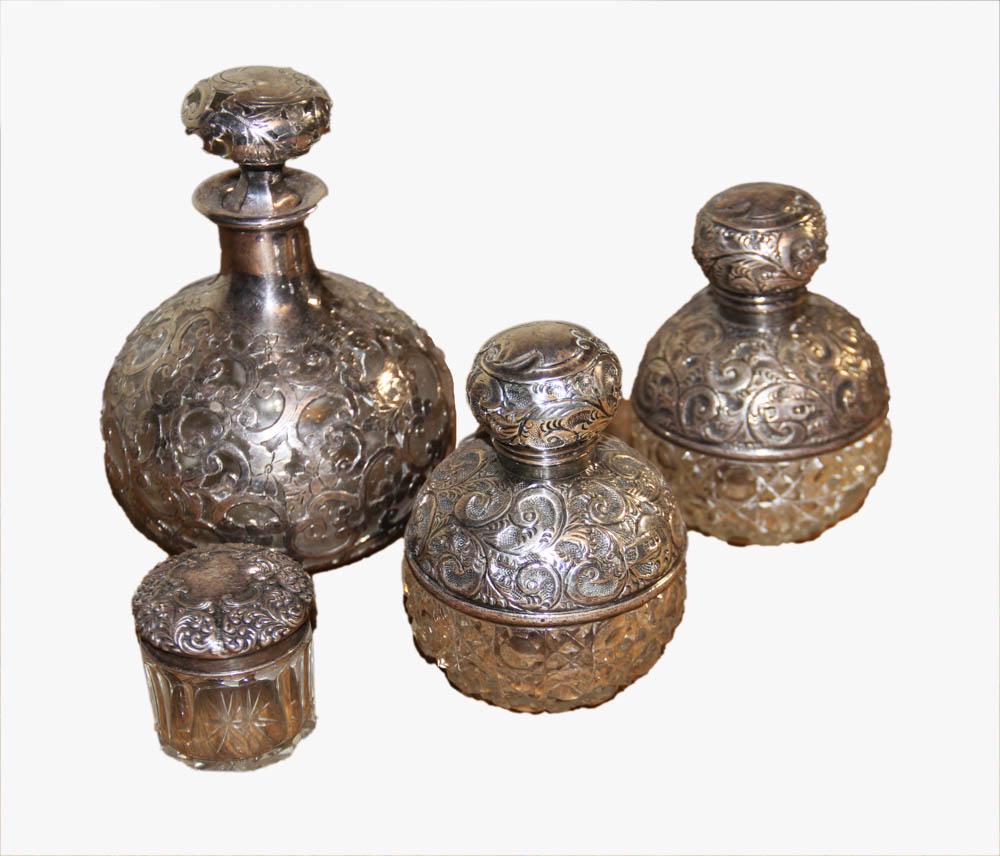 Collection of Sterling Overlay Items (1 of 3)