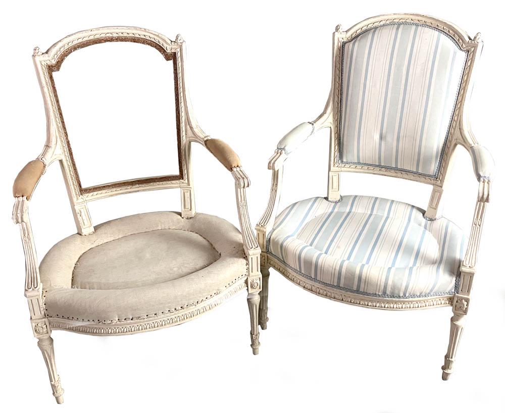 Pair of 19thC Armchairs (1 of 8)