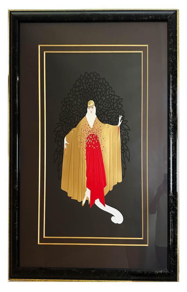 Erte, Place de L Opera, Embossed Serigraph (1 of 4)