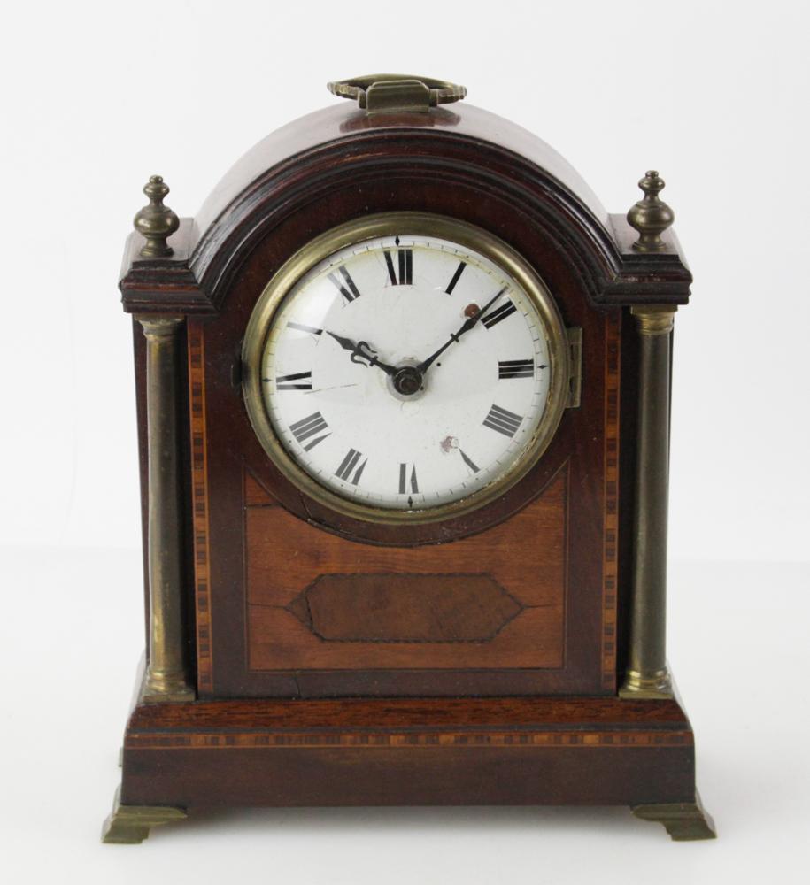 Early English Pillar Mantel Clock (1 of 8)
