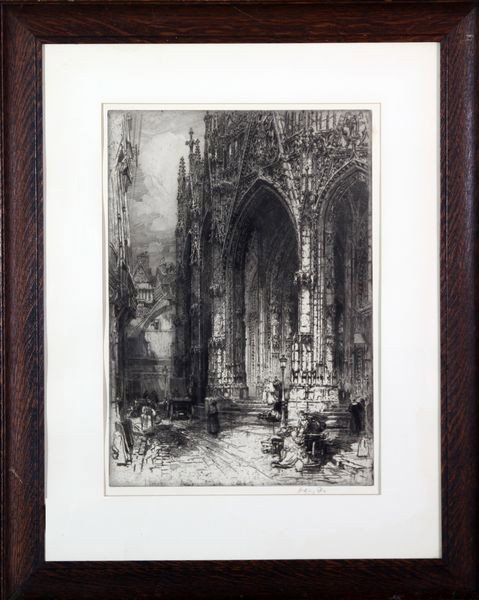 Fitton, Cathedral, Etching - 3