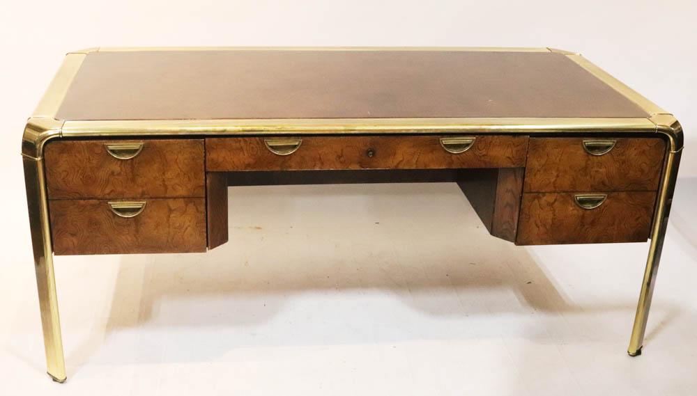 John Widdicomb Brass-Bound Desk (1 of 8)