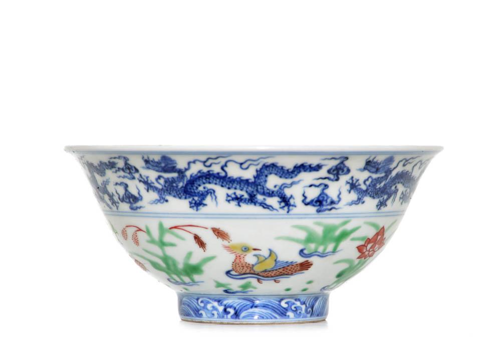 A Fine Chinese Pond Bowl (1 of 6)