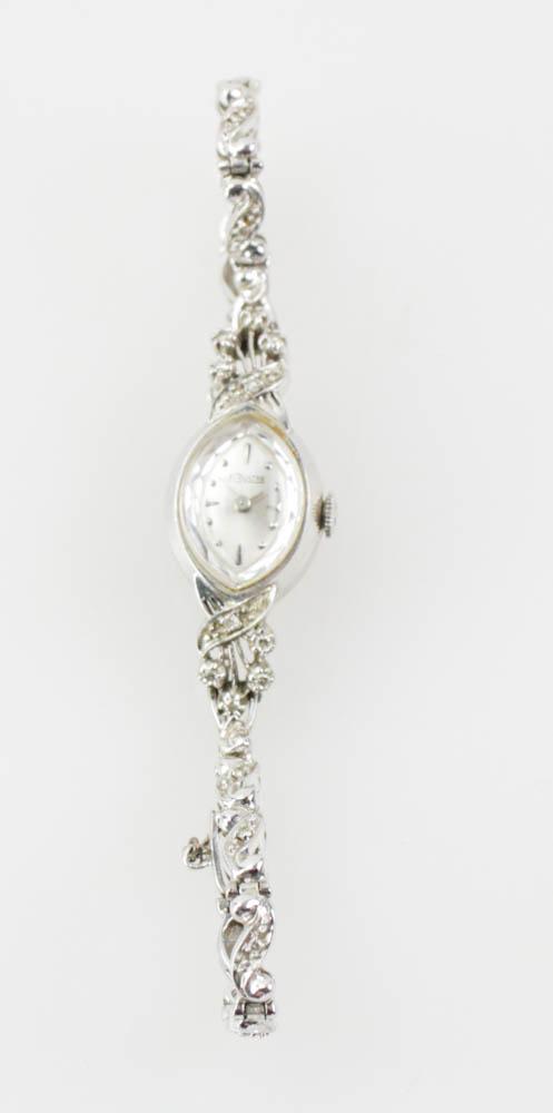 14k White Gold Diamond Ladies LeCoultre Watch (1 of 6)