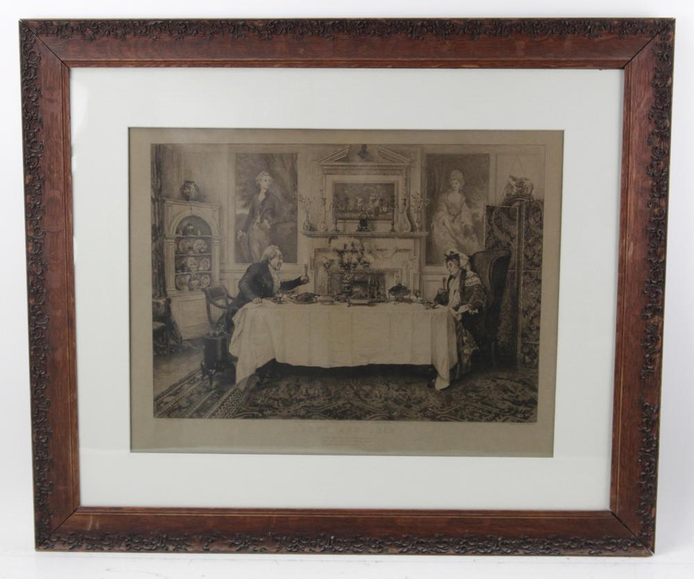 Frederic B. Weatherly, Darby and Joan, Lithograph (1 of 5)