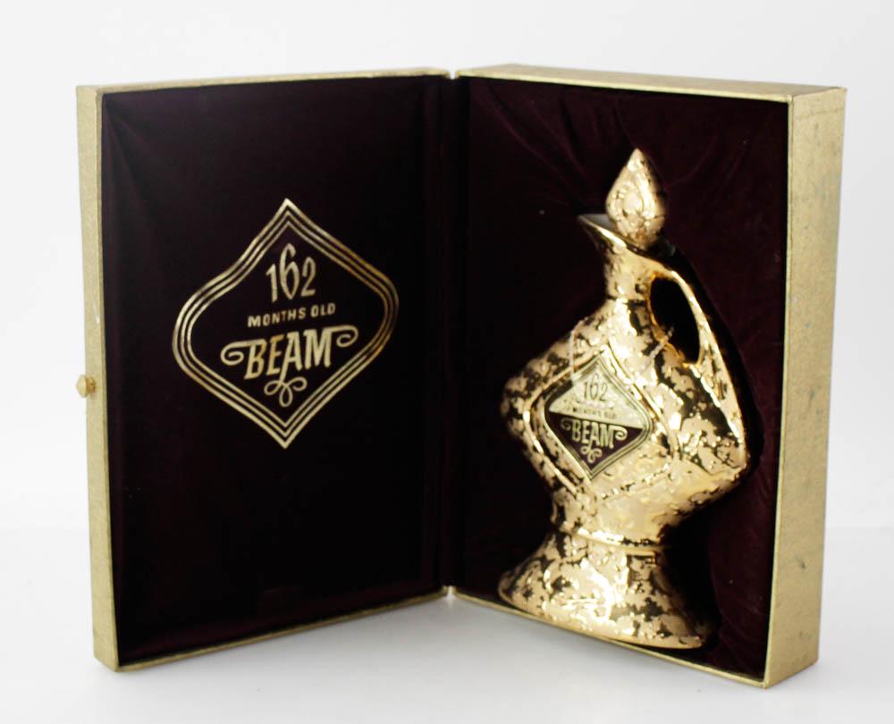 Beam 162 Months Old Whiskey in Box: Beam 162 months old whiskey in box. Provenance: Reading, Massachusetts collection.