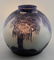 5086: Le Verre Français Cameo Glass Vase - 4