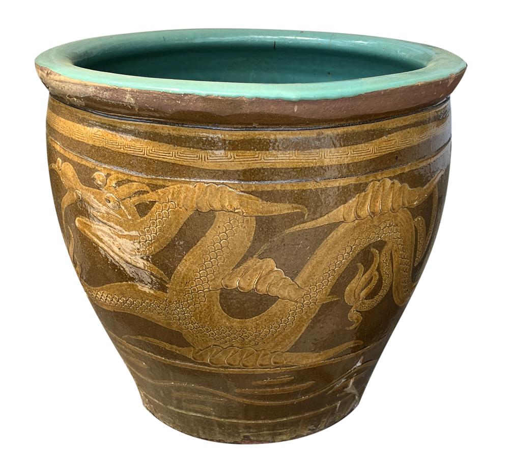 Antique Chinese Jardiniere (1 of 4)