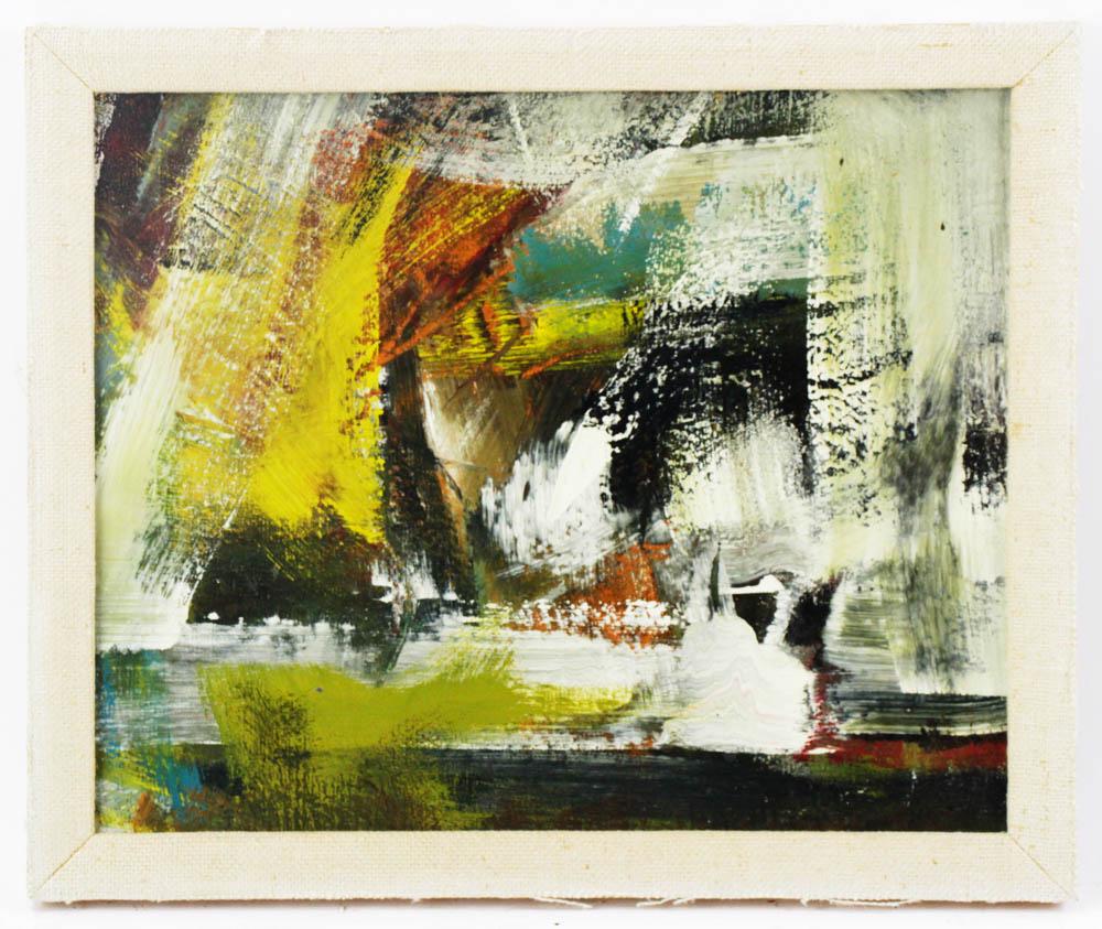 John M. Saccaro, Sensory Complex, Oil on Board (1 of 8)