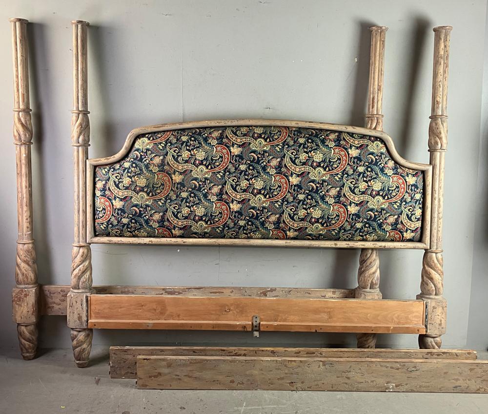 Country 4-poster Bed, Tapestry Headboard (1 of 8)