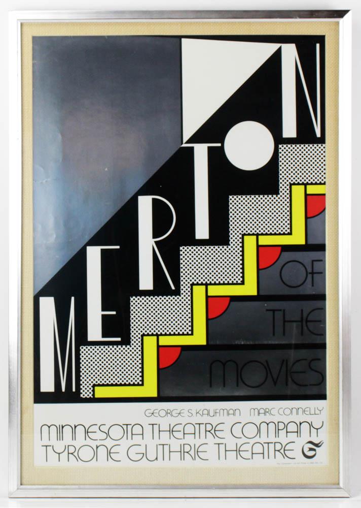 Roy Lichtenstein 1968 Original Exhibition Poster (1 of 6)