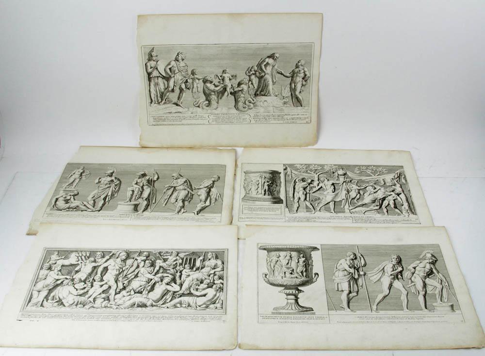 Collection of 18thC Classical Roman Prints (1 of 11)
