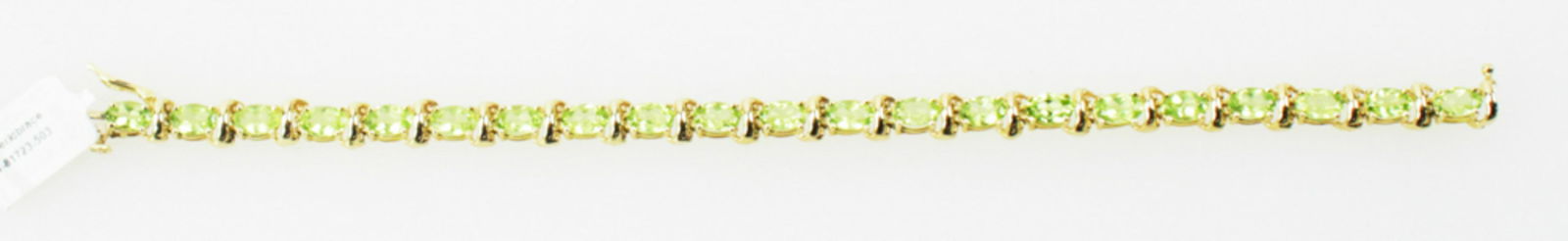 14k Yellow Gold Peridot Bracelet (1 of 6)