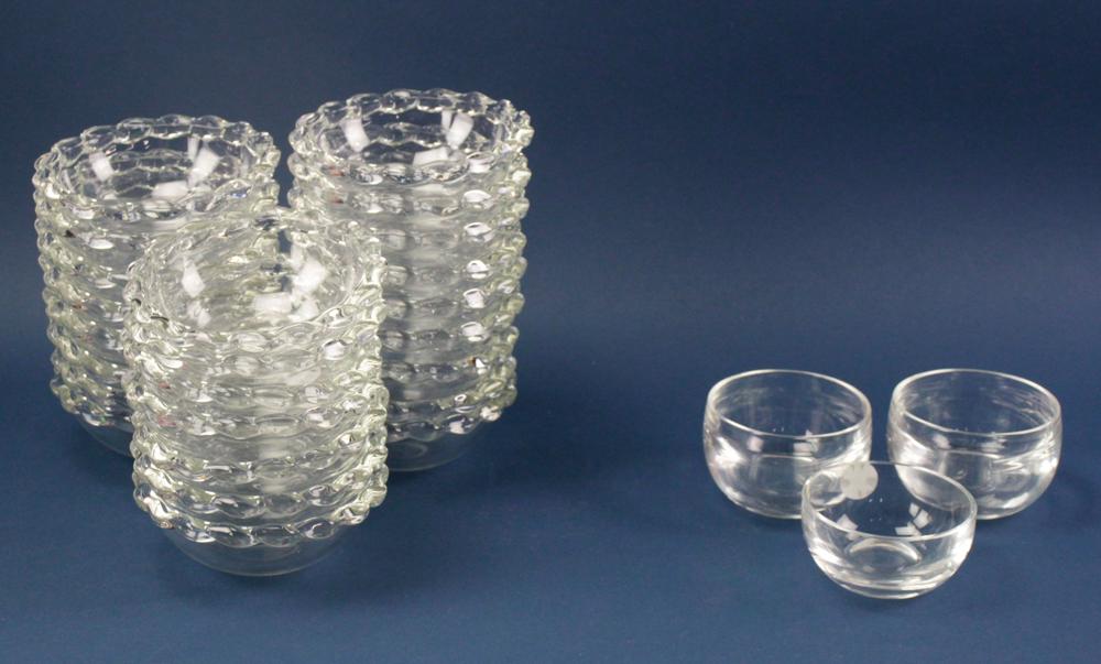 Group of Glass Bowls, Three Marked Steuben (1 of 6)