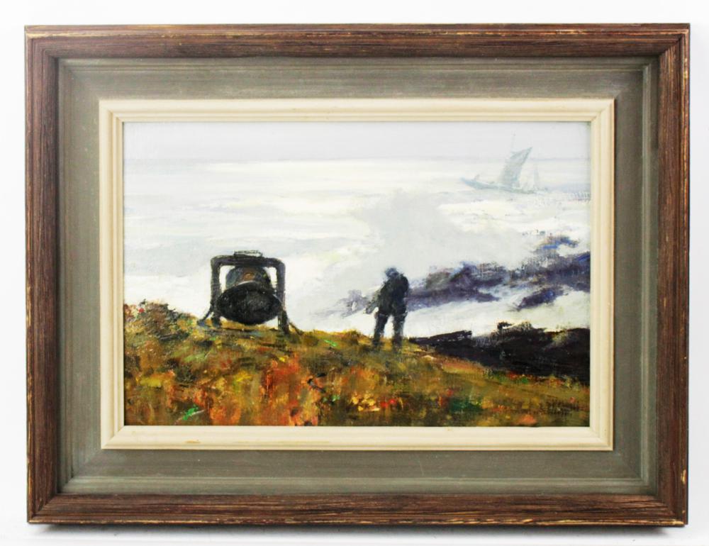 Jay Connoway, Monhegan Manana Fog Station Bell (1 of 8)