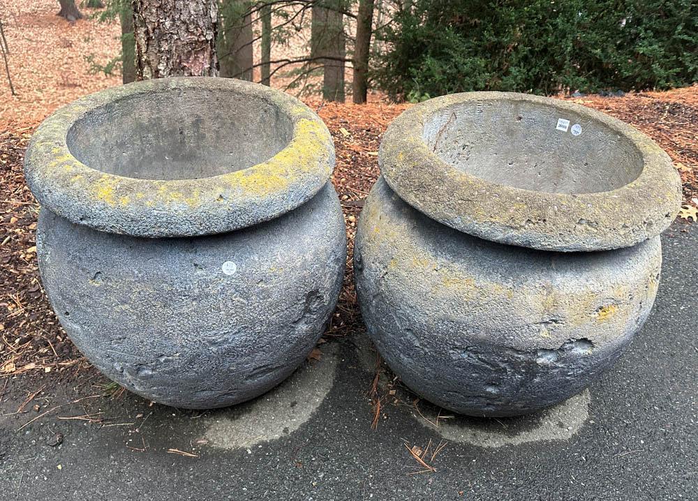 Two Cement Planters (1 of 1)