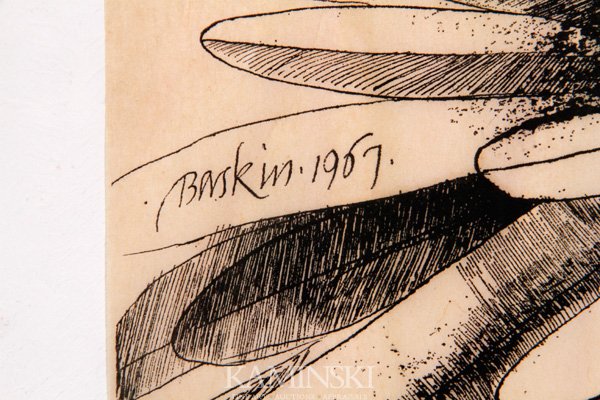 Baskin, "The Exploding Eagle", Print - 3