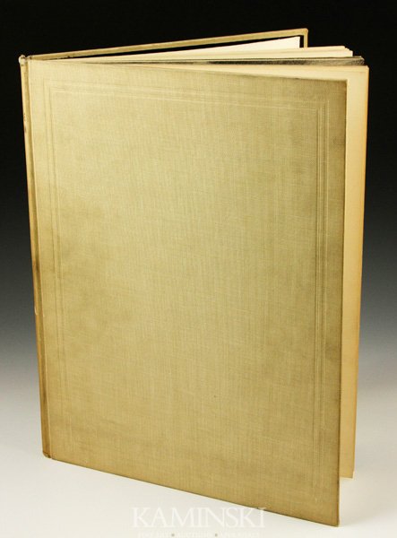 Braught, 'Phaethon', Lithographs: Ross Eugene Braught (American, 1898-1983), book of original lithographs titled 'Phaethon', copyright 1935 by Ross Braught, signed on a back page, No. 13 of 30, most are images of Greek mythology, proo