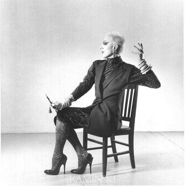 Hujar, "Ethyl Eichelberger", Photograph: Peter Hujar, "Ethyl Eichelberger", photograph, circa 1981, information verso, gallery label verso, 8" x 10".