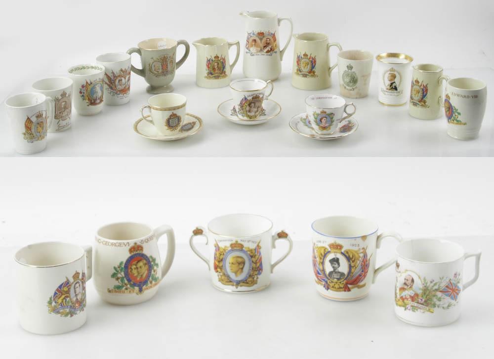 English Royalty Commemorative China (1 of 13)