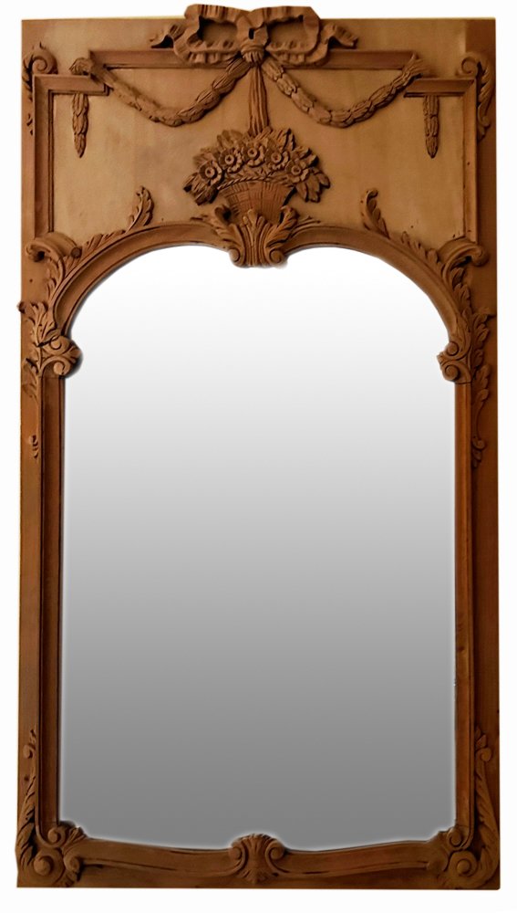 French-Style Pine Mirror (1 of 4)