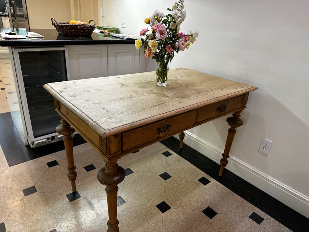 19thC English Pine Table (1 of 5)