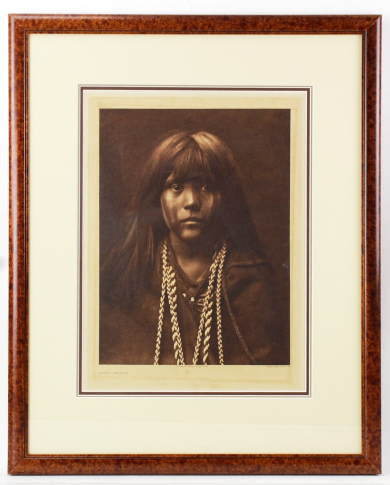 Edward Curtis Photogravure Mosa-Mohave (1 of 6)