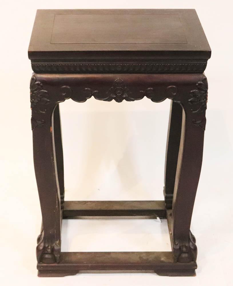 A Chinese Hardwood Stand (1 of 6)