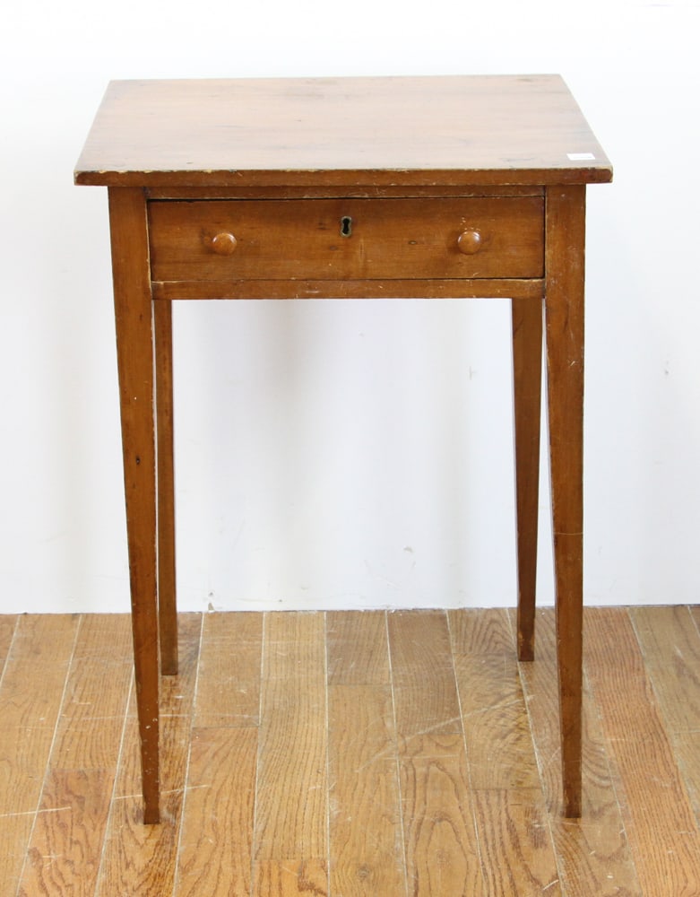 Early Single Drawer Table (1 of 9)