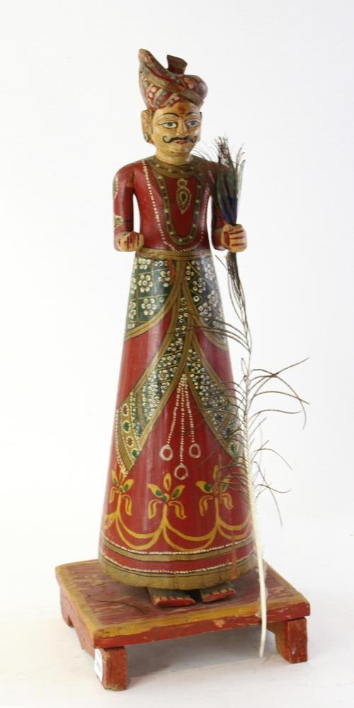 Carved Indian Figure (1 of 5)