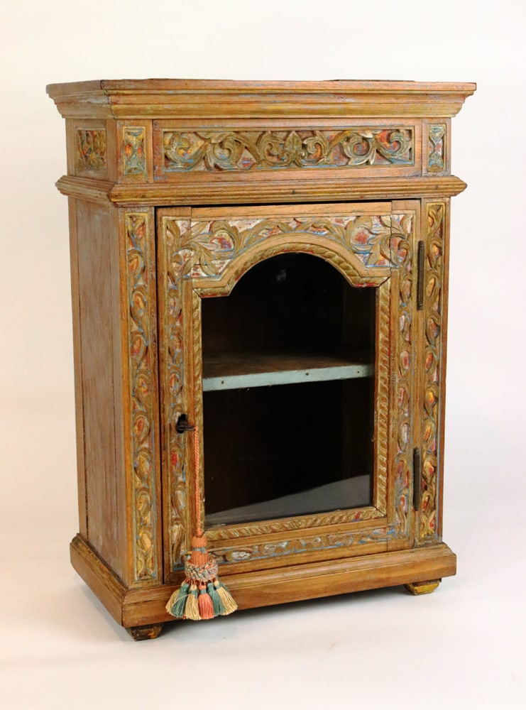19thC Indian Display Cabinet (1 of 5)