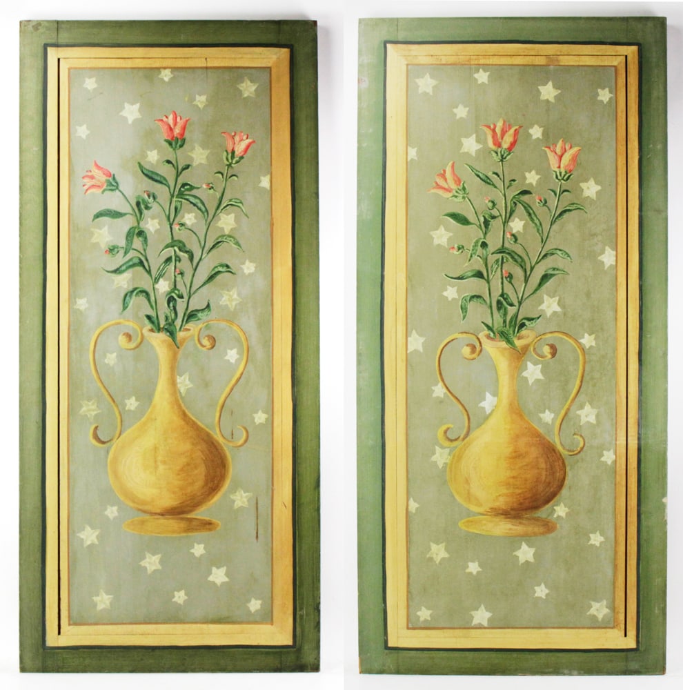 1920s Panels From Palm Beach Mizner Estate (1 of 9)