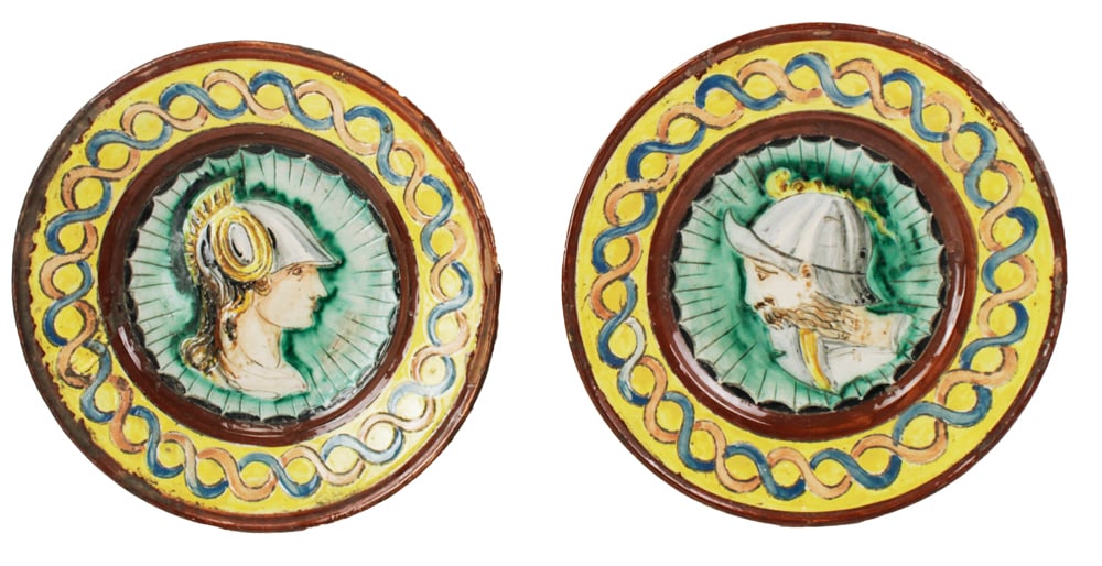 Italian Majolica Plates (1 of 6)