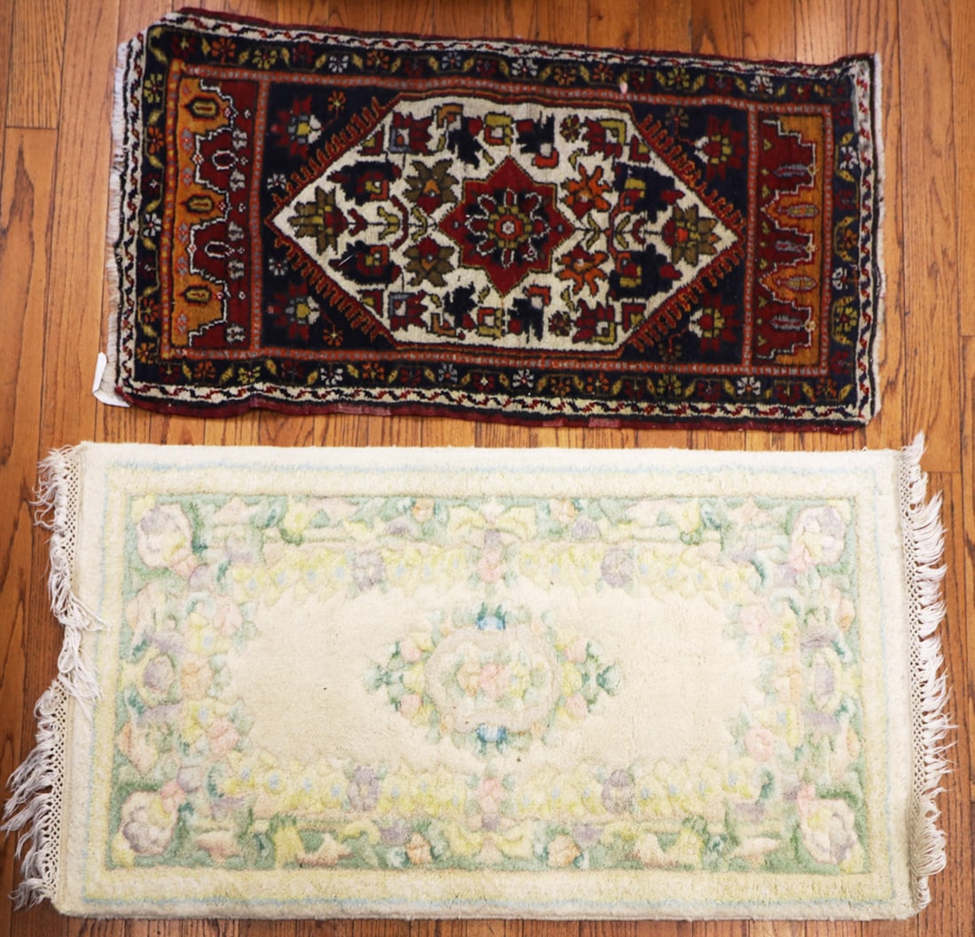 Group of Rugs and Tapestry: Group of rugs and tapestry, (5) pieces. Provenance: Portsmouth, New Hampshire collection.