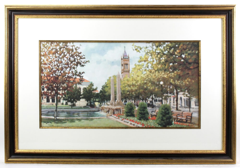 Jon Smith, Park View, Print in Custom Frame (1 of 7)