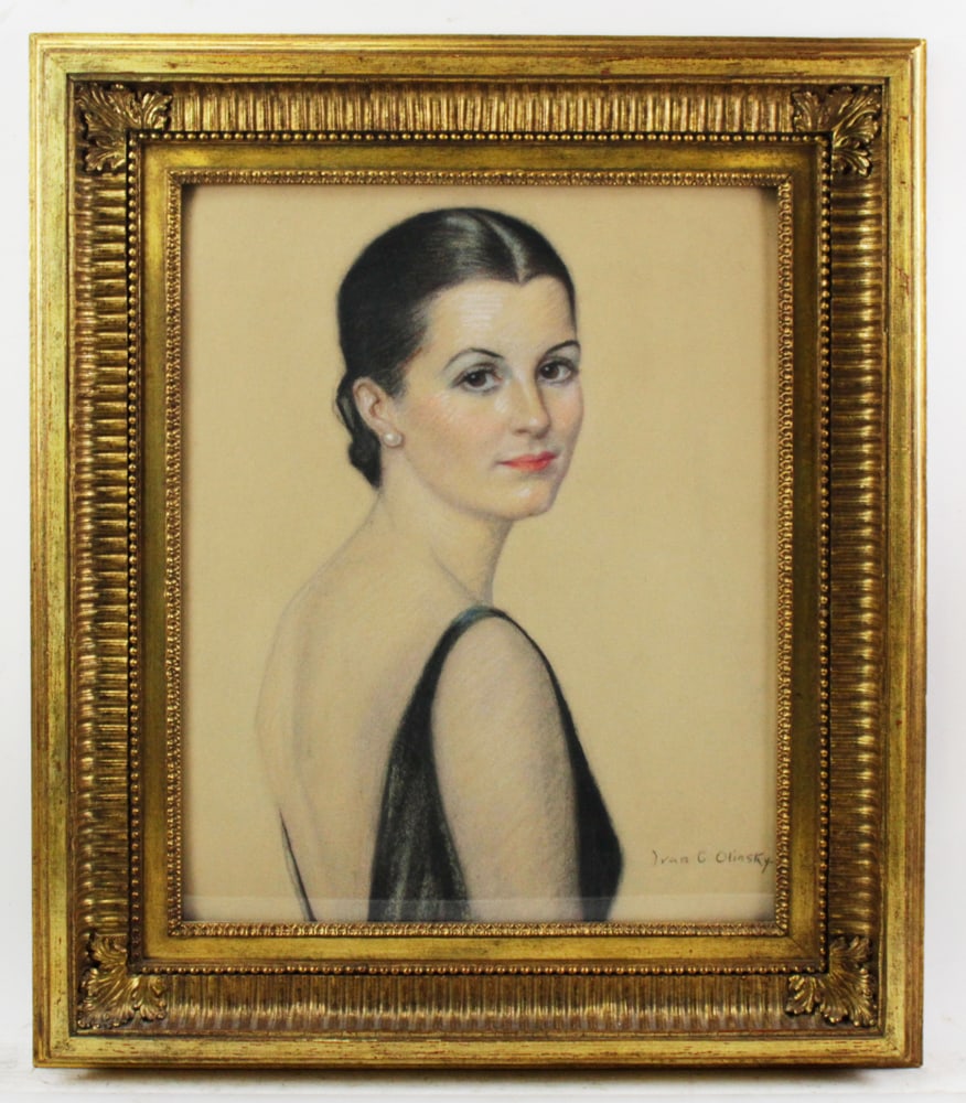 Ivan Olinsky, Portrait of Young Girl (1 of 7)