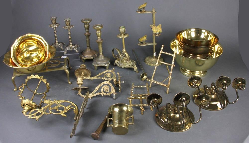 Collection of Miscellaneous Brass Items (1 of 10)