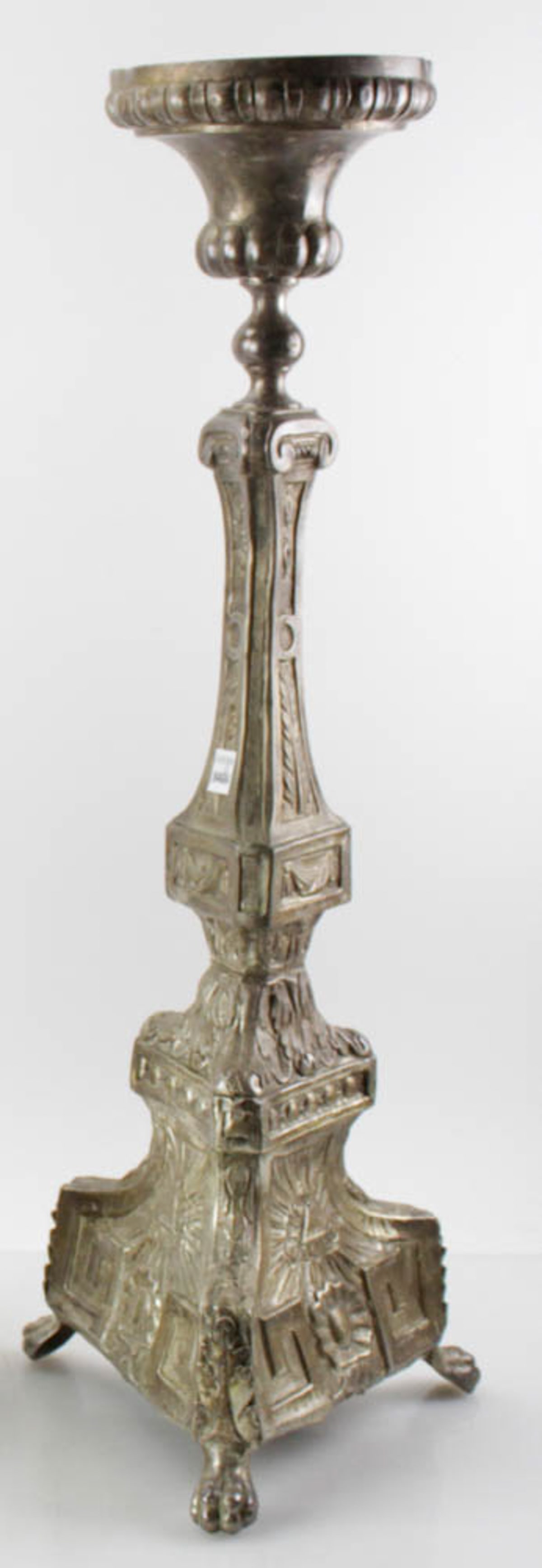 Pair of Antique Spanish Colonial Candlesticks (1 of 6)