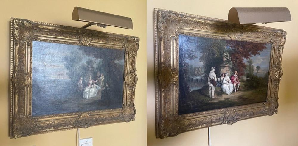 Alexandre Paul Joseph Veron Paintings, Oil on Canvas (1 of 3)