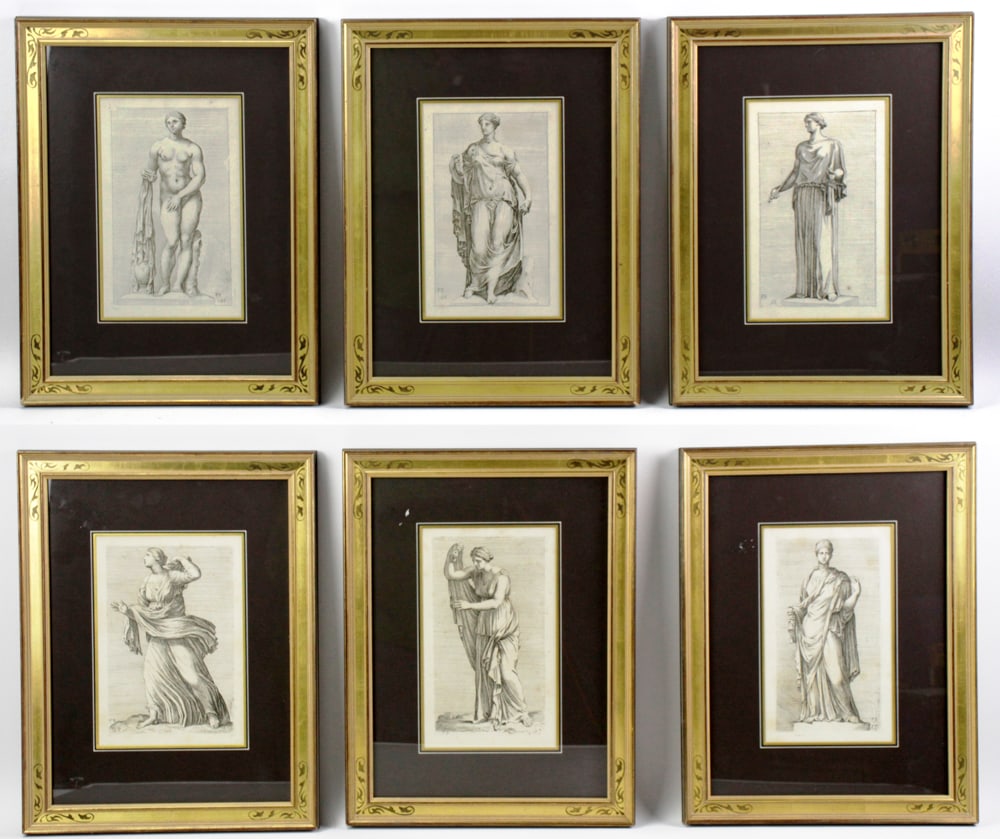 Francois Perrier, Engravings of Classical Figures (1 of 17)