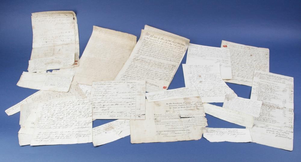 Collection of Early Rhode Island Letters (1 of 7)