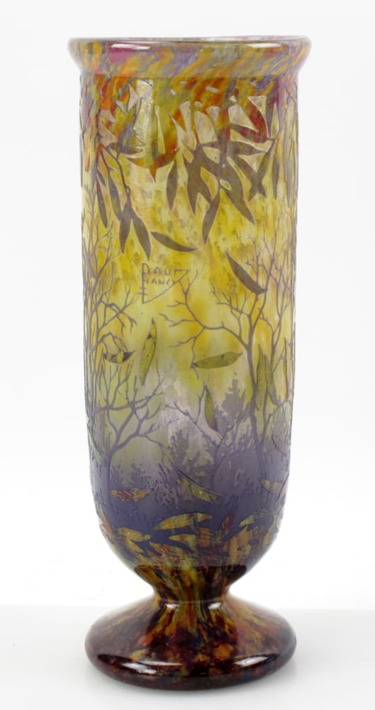 Daum Nancy Vase, Signed (1 of 12)
