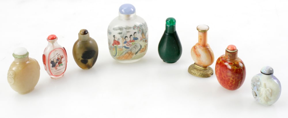 Group of Chinese Snuff Bottles (1 of 10)