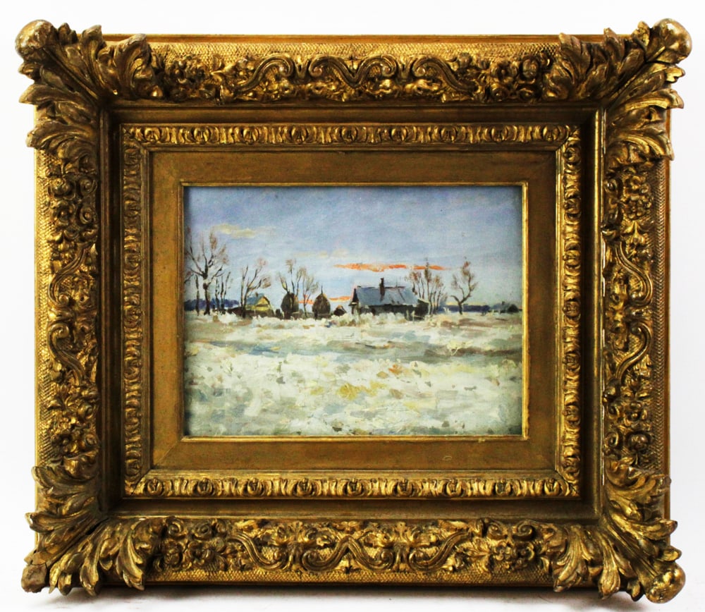 Stanislaw Zukowski, Landscape, Oil on Canvas (1 of 8)