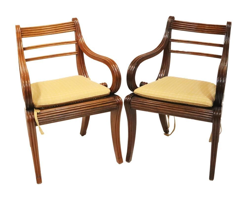 Pair of Anglo-Indian Armchairs (1 of 7)